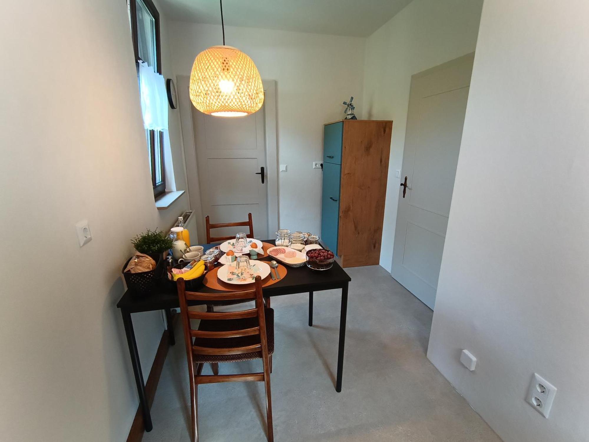 Minicamping Und B&B Apartment Hintergarten Niederorschel 外观 照片