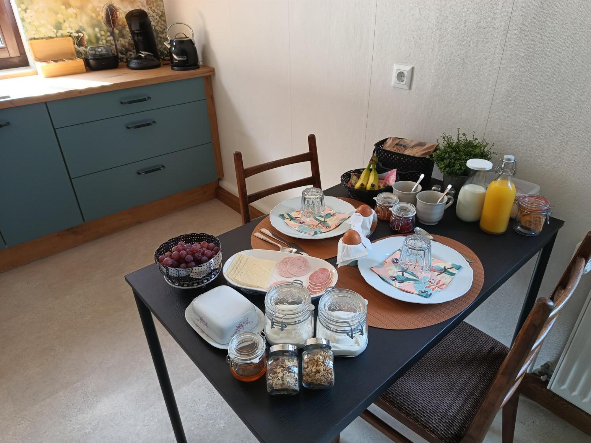 Minicamping Und B&B Apartment Hintergarten Niederorschel 外观 照片