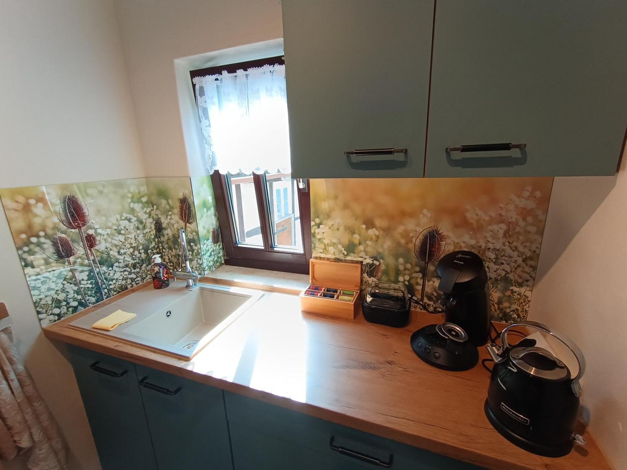 Minicamping Und B&B Apartment Hintergarten Niederorschel 外观 照片