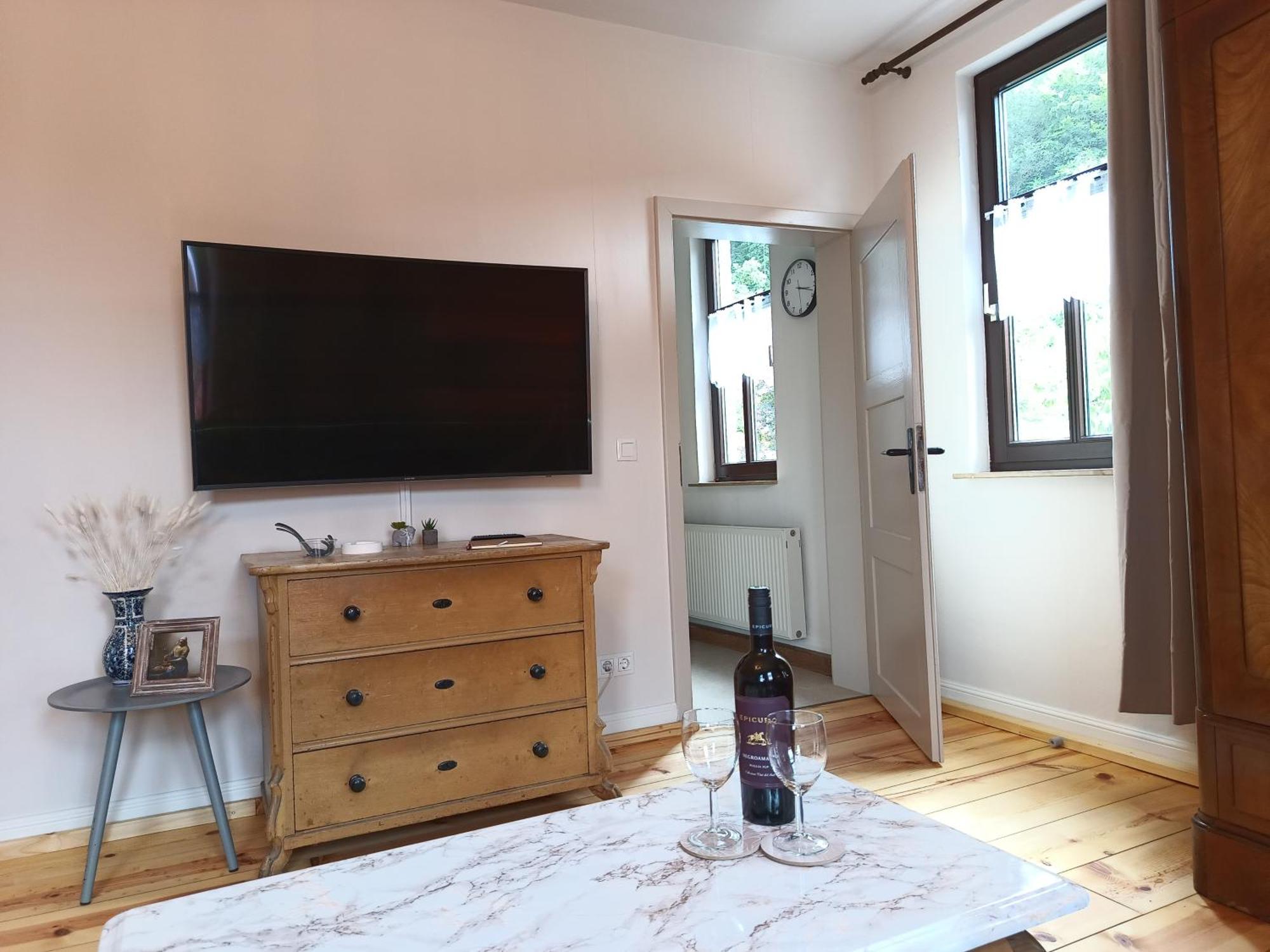 Minicamping Und B&B Apartment Hintergarten Niederorschel 外观 照片