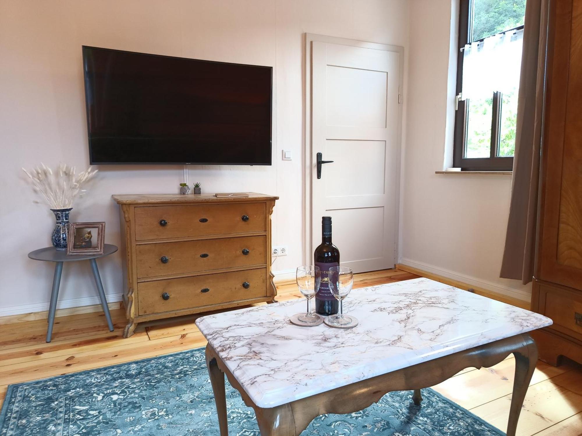 Minicamping Und B&B Apartment Hintergarten Niederorschel 外观 照片