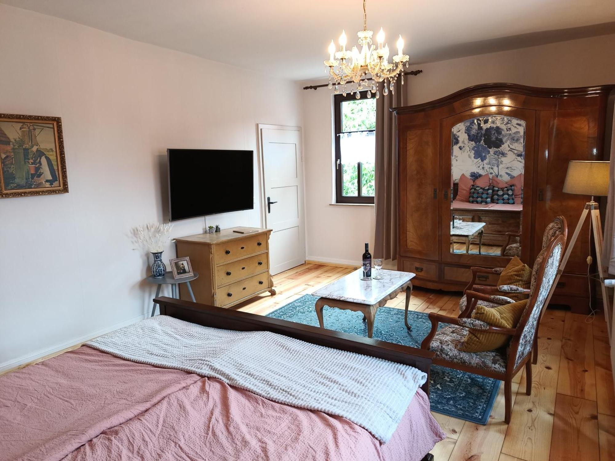 Minicamping Und B&B Apartment Hintergarten Niederorschel 外观 照片
