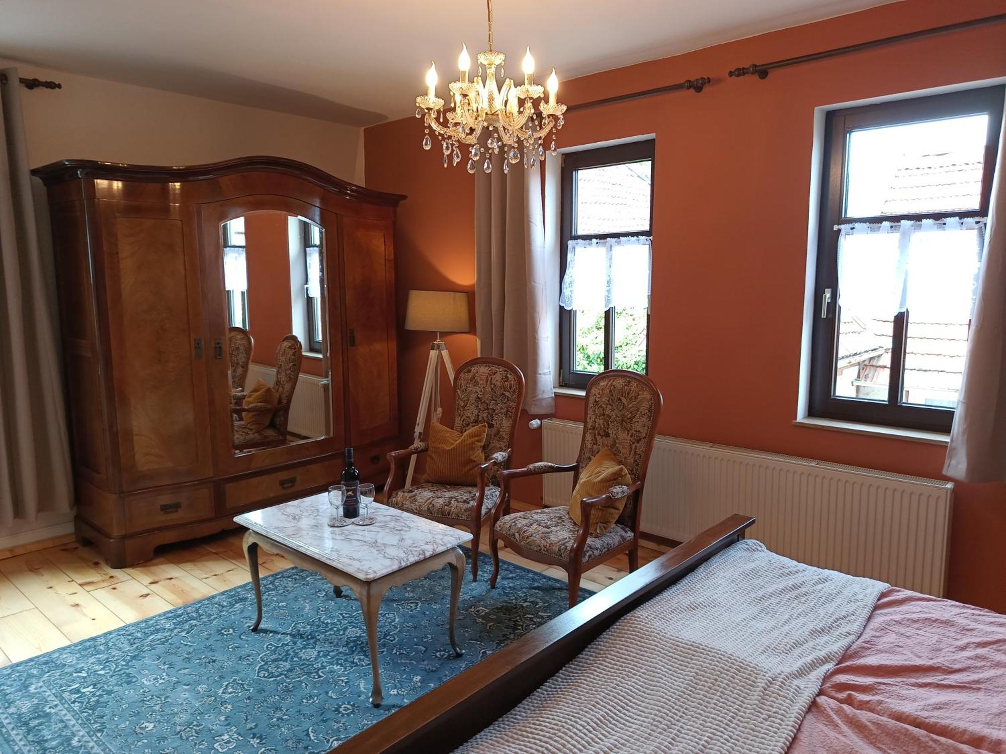Minicamping Und B&B Apartment Hintergarten Niederorschel 外观 照片