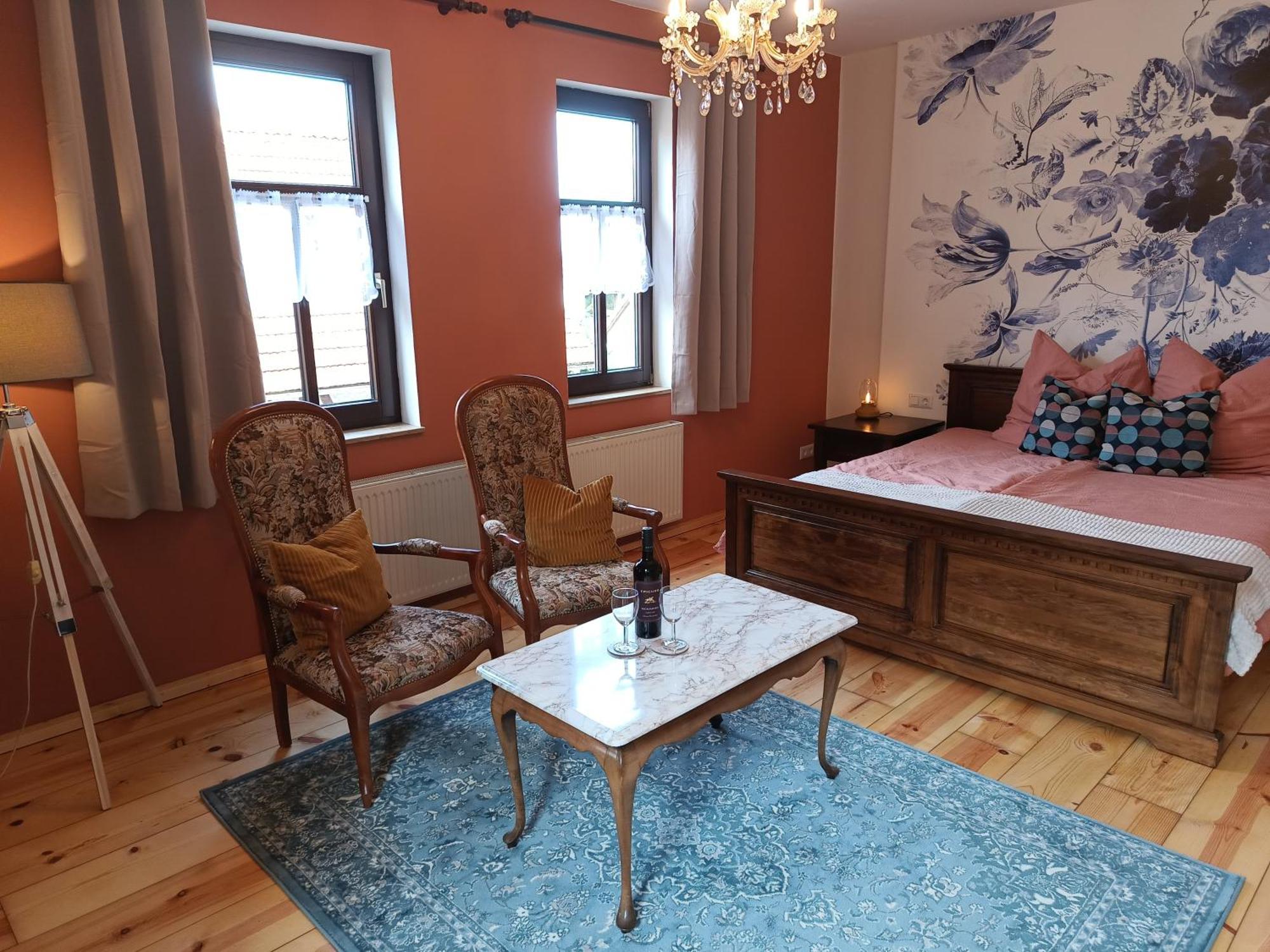 Minicamping Und B&B Apartment Hintergarten Niederorschel 外观 照片